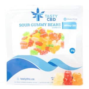 CBD Sour Gummy Bears (Tasty CBD) | Weed Online Store