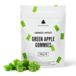 Buuda Bomb 100mg Gummies Green Apple 1
