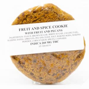 Fruit and Spice Cookie 260mg THC (Canna Co. Medibles)