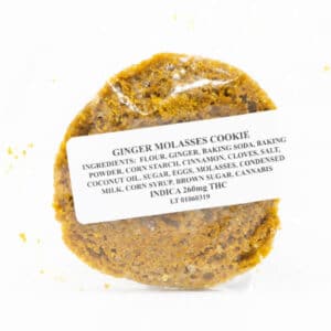 Ginger Molasses Cookie 260mg THC (Canna Co. Medibles)
