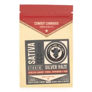 Silver Haze Shatter (Cannabis Cowboys)