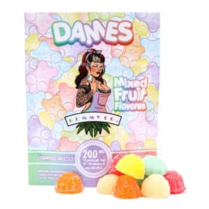 Dames 200MG THC Gummies Mixed Fruit 600x600 1