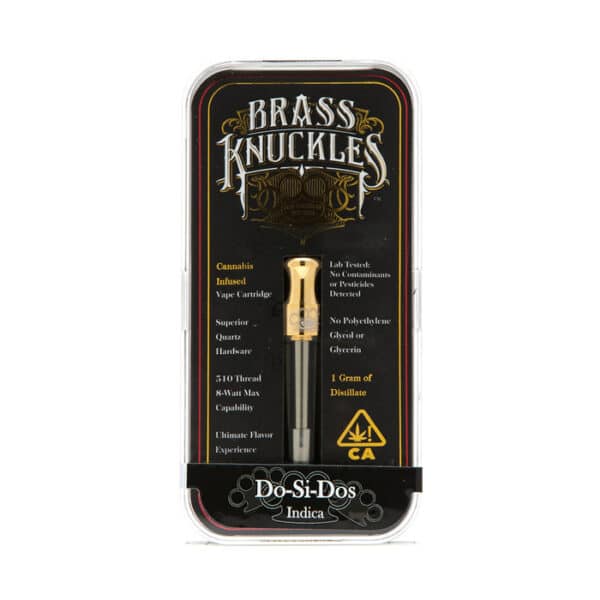 Do-Si-Dos Brass Knuckles Vape Cartridge