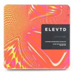 Sativa Rise 320mg THC Dark Chocolate (Elevtd) | Weed Online Store