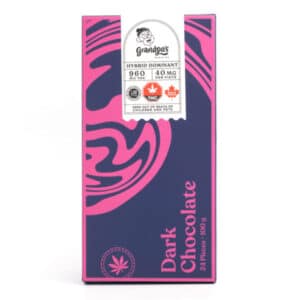 960mg THC Dark Chocolate Bar (Grandpa’s Medicine) | Weed Online Store