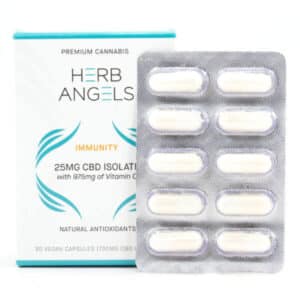 750mg CBD Immunity Capsules (Herb Angels)