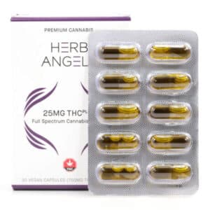 750mg THC Plus Capsules (Herb Angels)