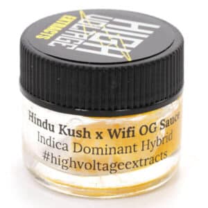 Hindu Kush x Wifi OG Sauce (High Voltage Extracts)