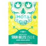 Mota Medicated Sour Green Apple Belt 150MG THC 600x600 1