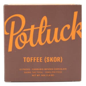 300mg THC Chocolates (Potluck)