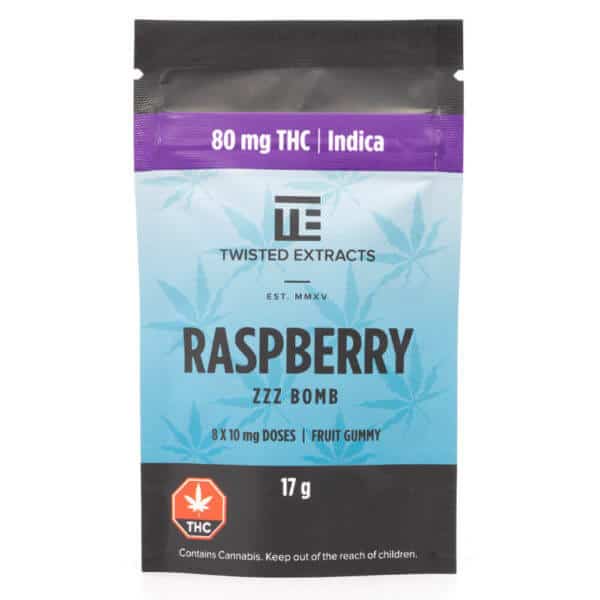 Twisted Extracts Raspberry ZZZ Bomb THC 80MG 600x600 1