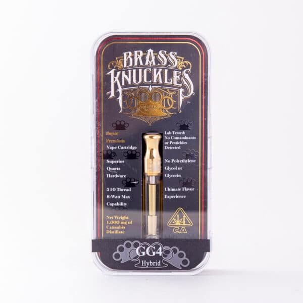 Buy Grape God Brass Knuckles Vape Cartridge
