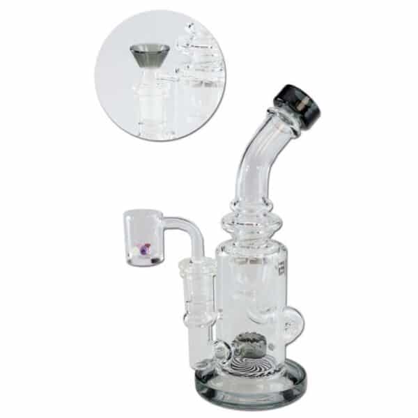 BLAZE Recycler Hybrid Dab Rig with Drum Percolator