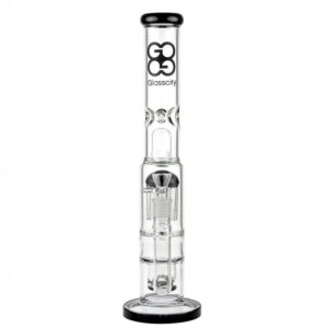 Glasscity Straight Ice Bong with Tree Perc and HoneyComb