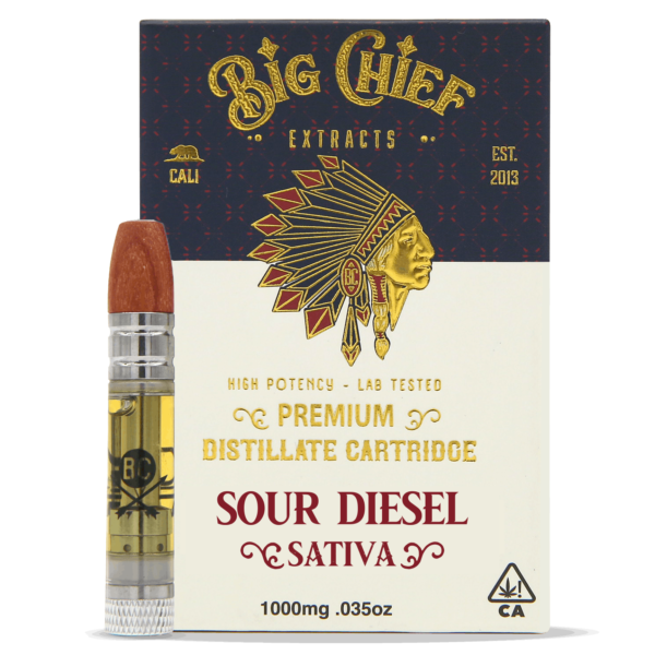 Sour Diesel Big Chief Cartridge