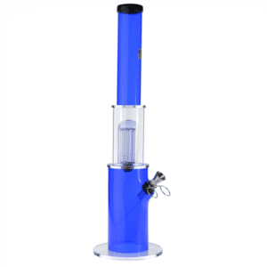 Acrylic Bong with Glass Tree Perc and Metal Bowl | Weed Online Store