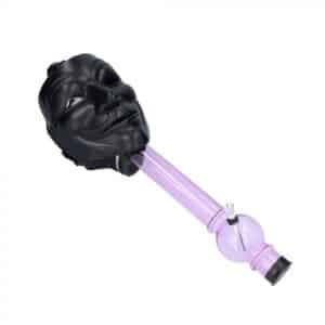 Anonymous Gas Mask Bong with Acrylic Bubble Tube | Black | Weed Online Store