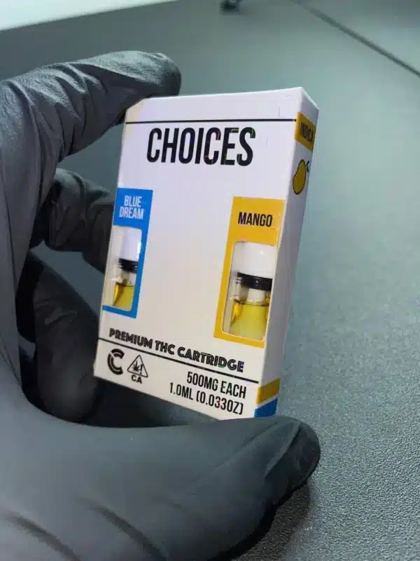 blue dream x mango choices carts