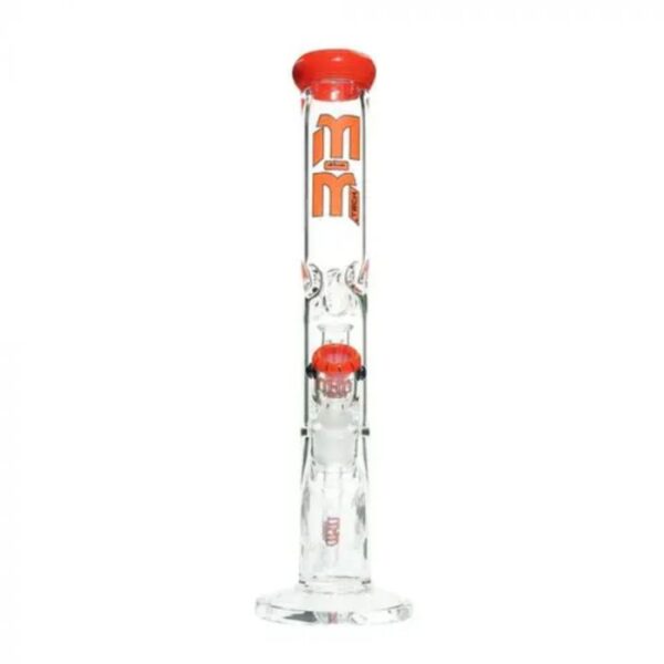 M&M Tech Straight Tube Ice Bong with Chandelier Perc | Weed Online Store