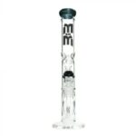 M&M Tech Straight Tube Ice Bong with Chandelier Perc | Weed Online Store