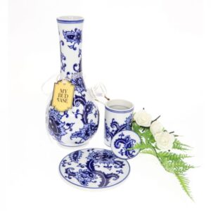 My Bud Vase "Joy" Chinese Porcelain Vase Bong Set | Weed Online Store