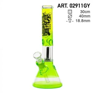 Amsterdam Beaker Base Ice Bong with Dome Percolator