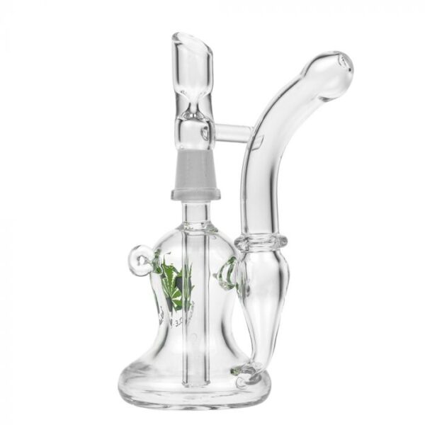 Black Leaf - Portable Bubbler with Inline Hole Diffuser - Image 5