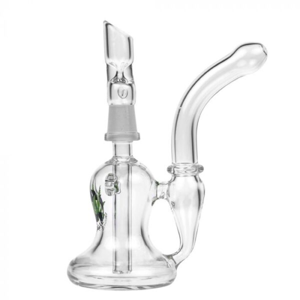 Black Leaf - Portable Bubbler with Inline Hole Diffuser - Image 4