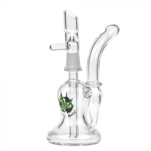 Black Leaf - Portable Bubbler with Inline Hole Diffuser - Image 3