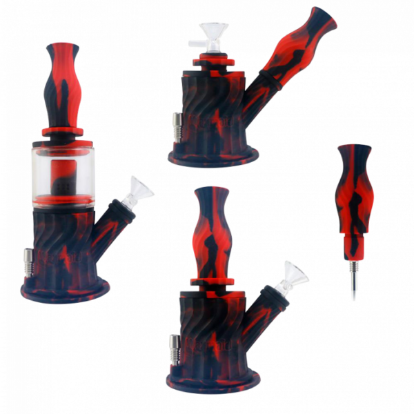 4-in-1 Silicone Multifunction Bong - Image 3