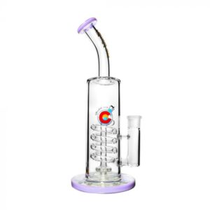 Glasslab 303 Coil Perc Bent Neck Bong