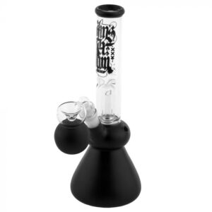 Amsterdam Glass Leaf Tree Perc Ice Bong