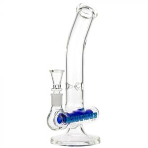 Black Leaf The Nautilus Inline Perc Glass Layback Ice Bong