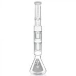 Pulsar Double Inverted Showerhead Perc Beaker Bong