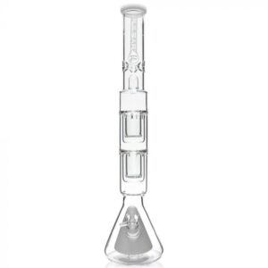 Pulsar Double Inverted Showerhead Perc Beaker Bong