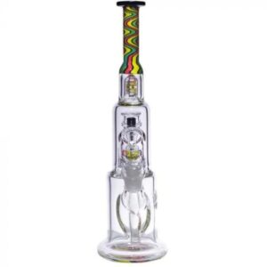 M&M Tech Shortie Tube with Chandelier Bong