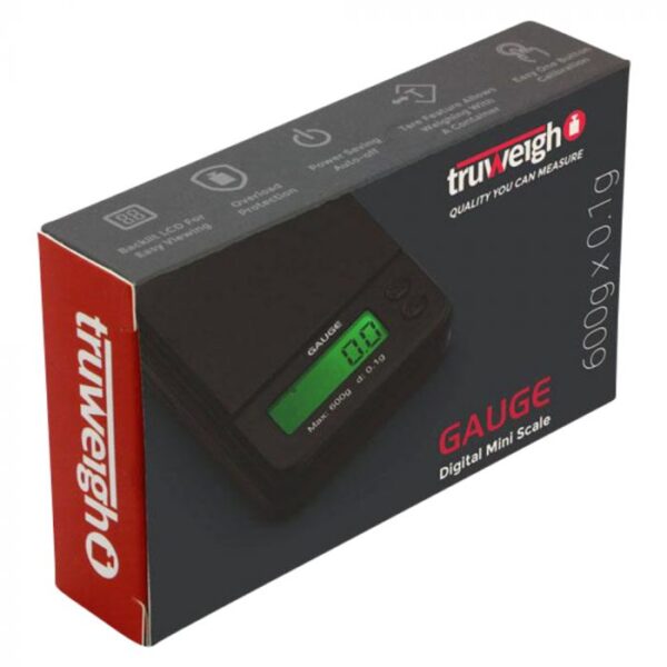 Truweigh Gauge Digital Mini Scale - 600g x 0.1g - Image 2