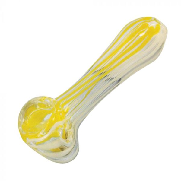 2.75" Small Striped Glass Pipe