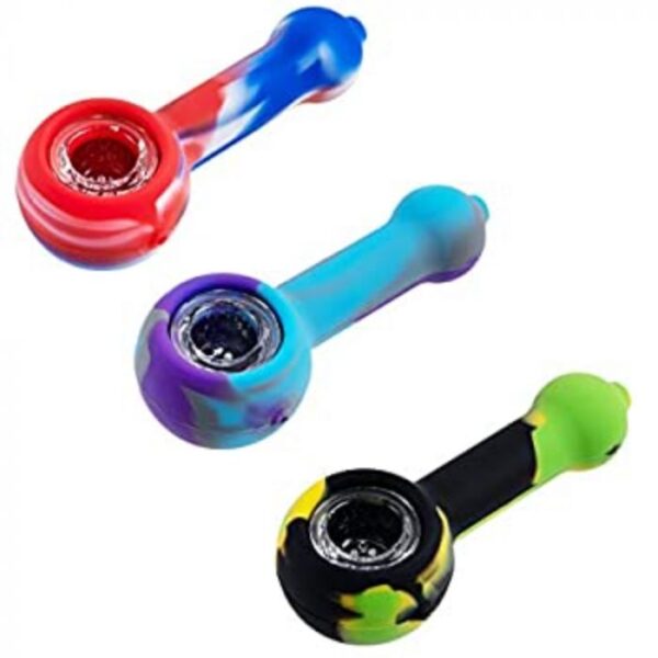 3 Gates Global Silicone Spoon Pipe - Image 4