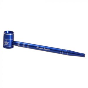 The Screen Queen Pipe - Anodized Aluminum Screenless Hand Pipe