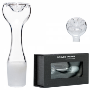 Grace Glass - Slitted Dome Top Quartz Nail for Oils and Concentrates - Male joint - 18.8mm