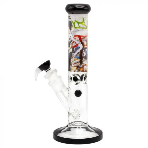 G-Rollz Banksy Straight Tube Bong - Image 2