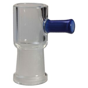 Blaze Glass 14.5mm Cylindrical Oil Dome with colored handle - Choice of 2 colors