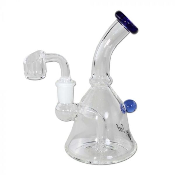 Black Leaf Bell Dab Rig with Hole Diffuser