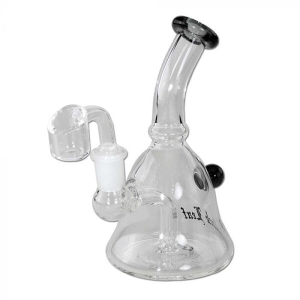 Black Leaf Bell Dab Rig with Hole Diffuser - Image 3