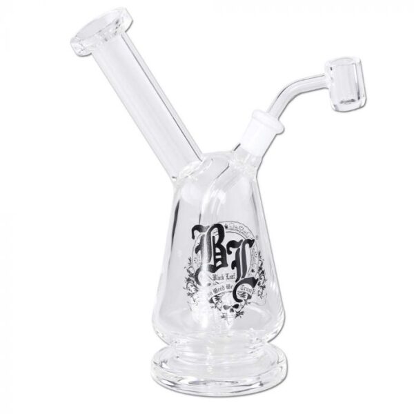 Black Leaf Glass Drum Percolator Dab Rig - Image 5