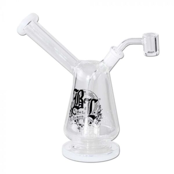 Black Leaf Glass Drum Percolator Dab Rig - Image 2