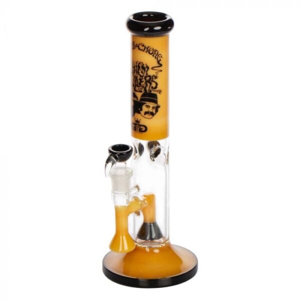 Grace Glass Cheech & Chong High Rollers Straight Tube Percolator Bong - Image 3