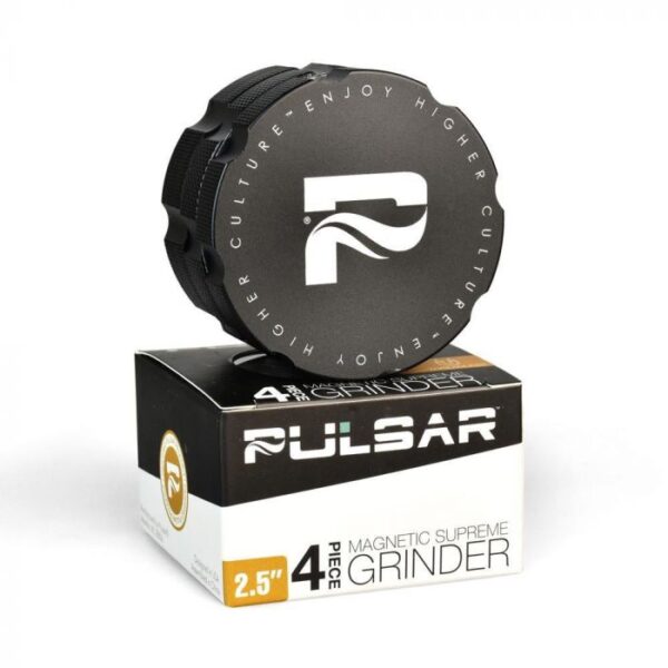 Pulsar 2.5 Inch Magnetic Supreme 4-Piece Grinder - Image 4