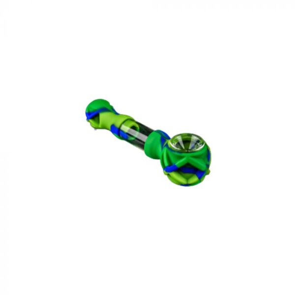 3 Gates Global Hybrid Silicone and Glass Spoon Pipe - Image 2